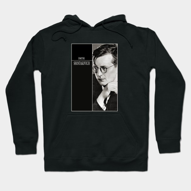 Dmitri Shostakovich Russian Composer Hoodie by Story At Dawn 